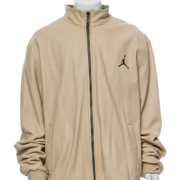 Ultra Rare Air Jordan 100% Leather Coat